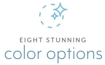 Pool color options and finishes icon